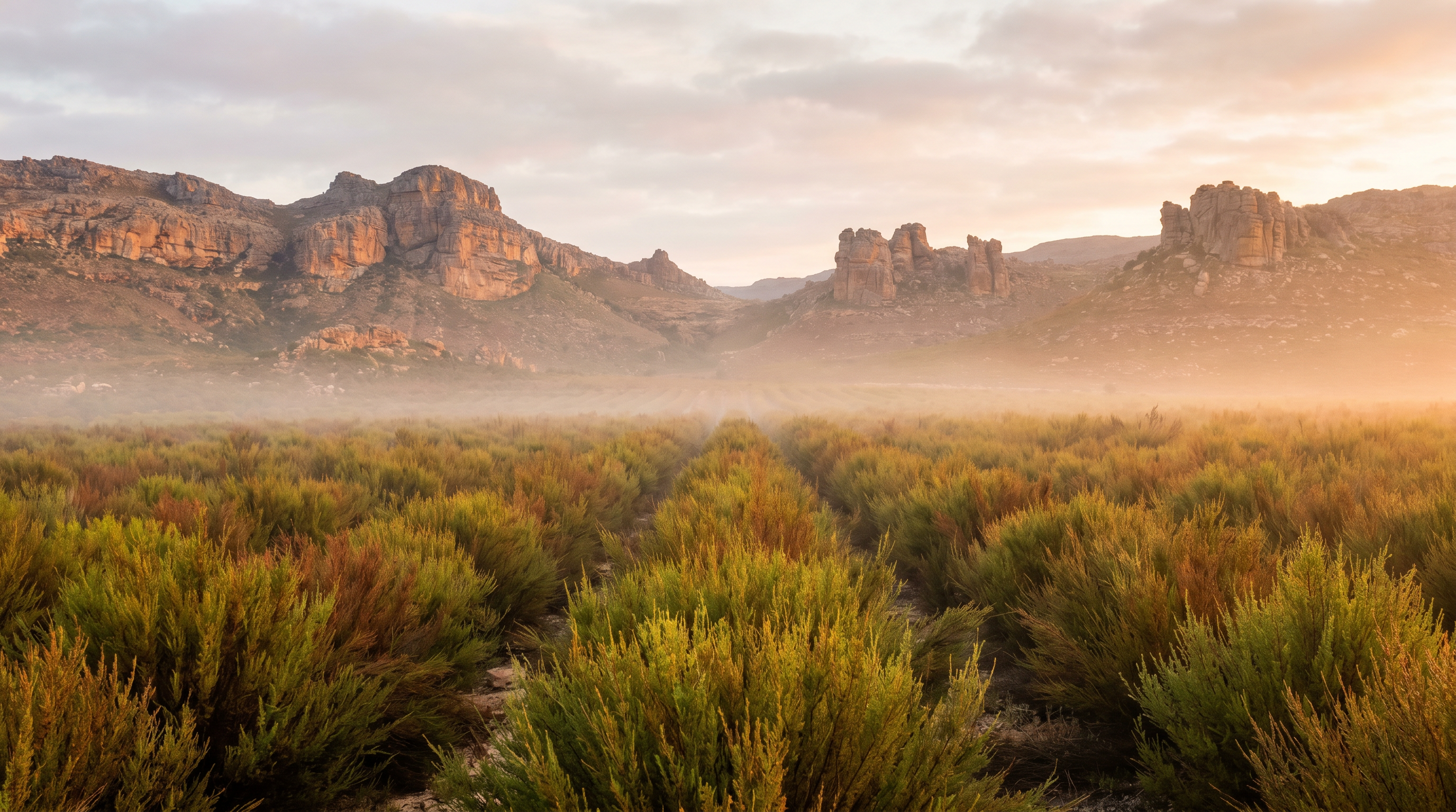 Cederberg mountains at dawn.