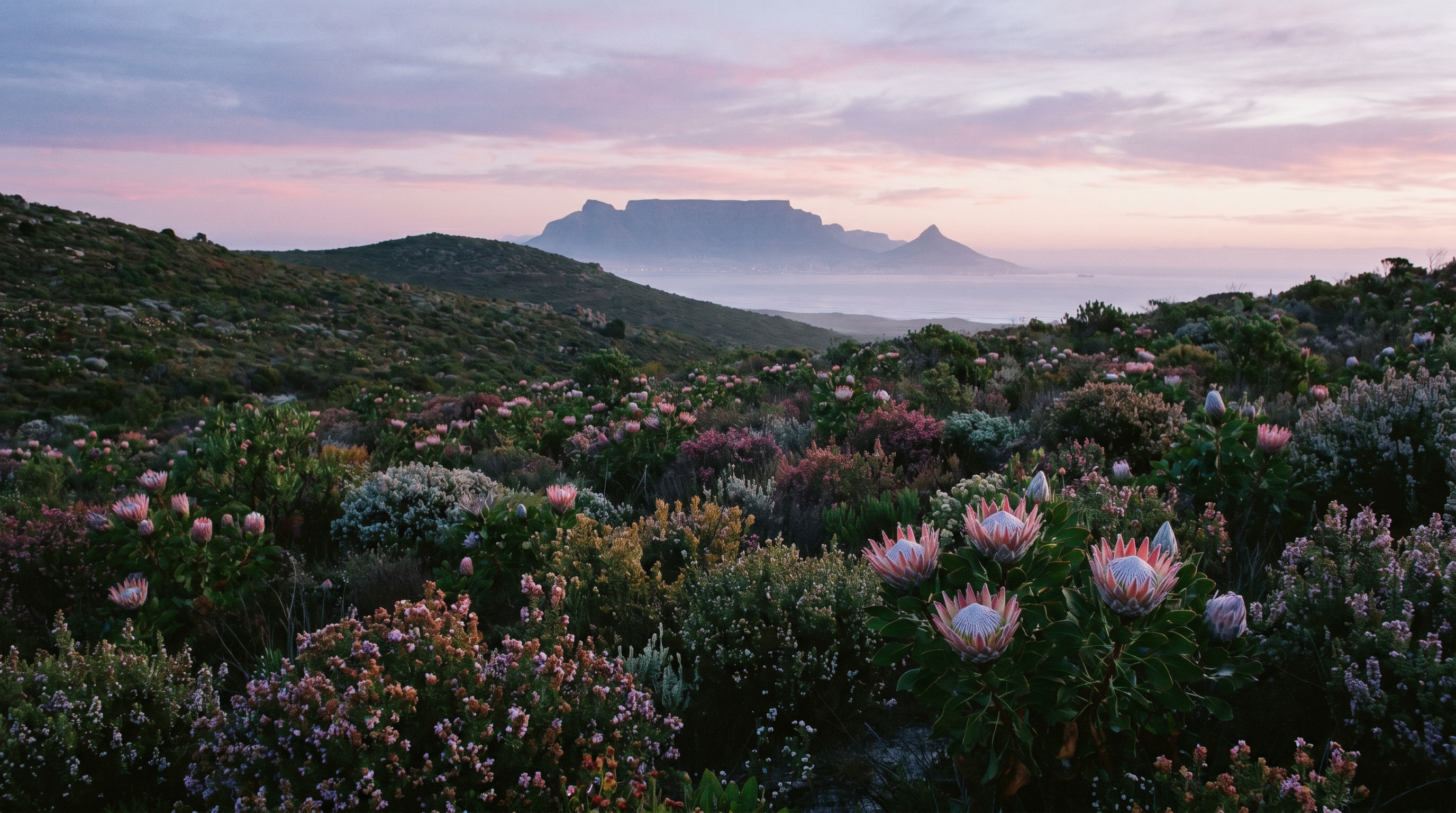 Cape Floral Kingdom in bloom.